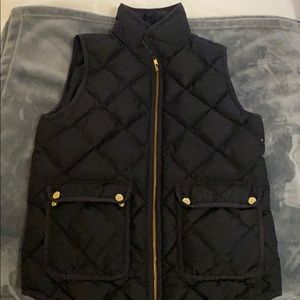JCREW Black Vest